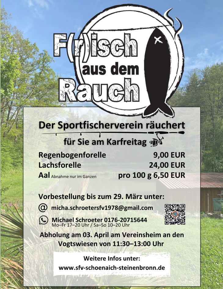 Karfreitag Räuchern 2026